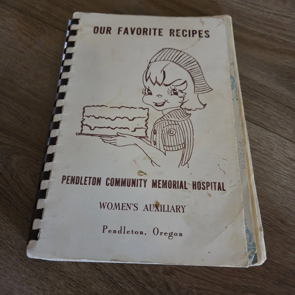 Vintage Spiral-Bound‎ Cookbooks Set of 4